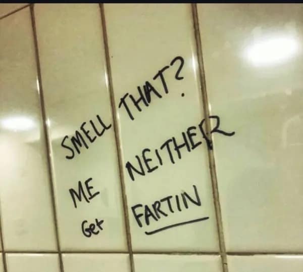 SMELL THAT? ME NEITHER Gek FARTIN