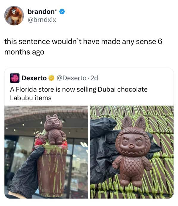 this sentence wouldn't have made any sense 6 months ago