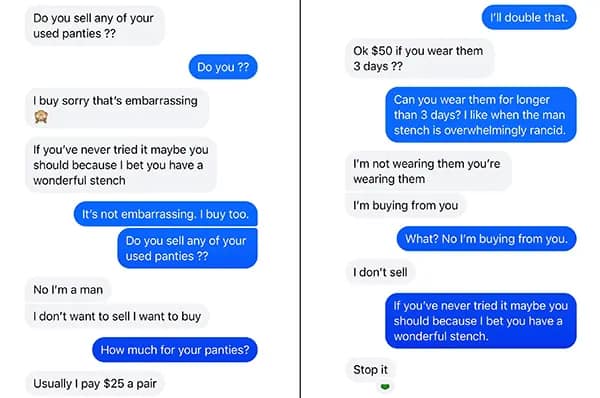 funny texts, hilarious message exchanges, hilarious messages, funny text exchanges, humorous text exchanges, comical text exchanges, text fails, messaging mishaps