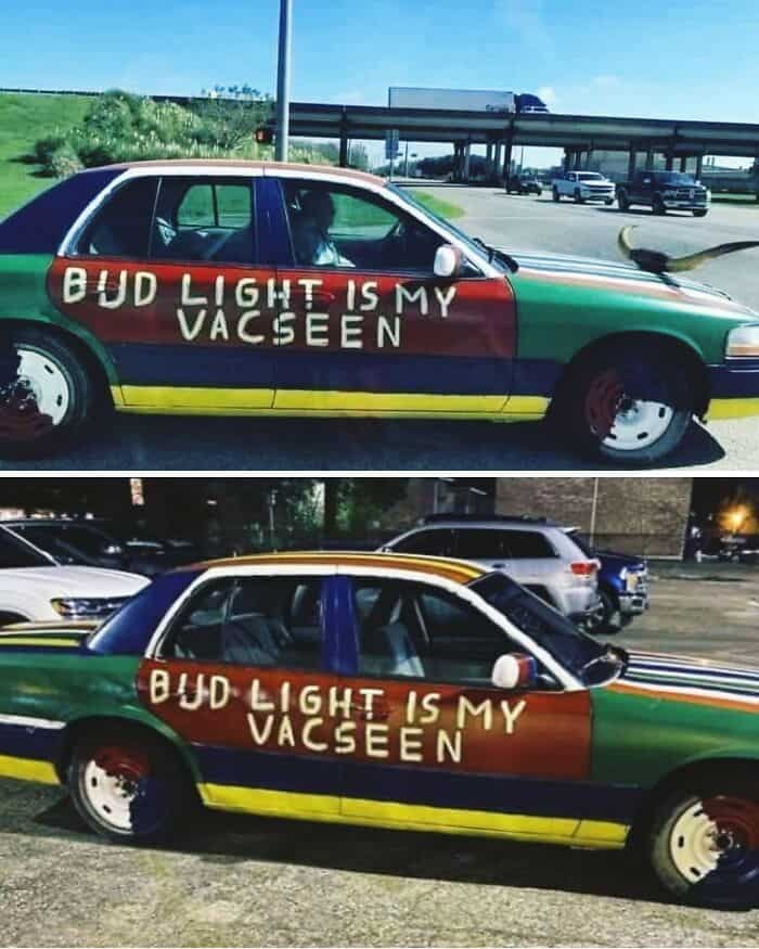 BUD LIGHT IS MY VACSEEN