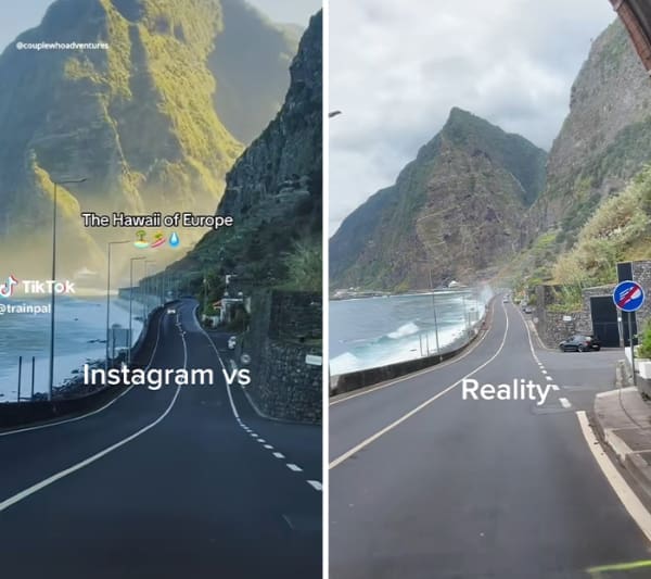 The Hawaii of Europe J TikTok Ptrainpal Instagram vs Reality,