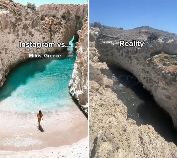 Instagram VS... Mitos, Greece Reality