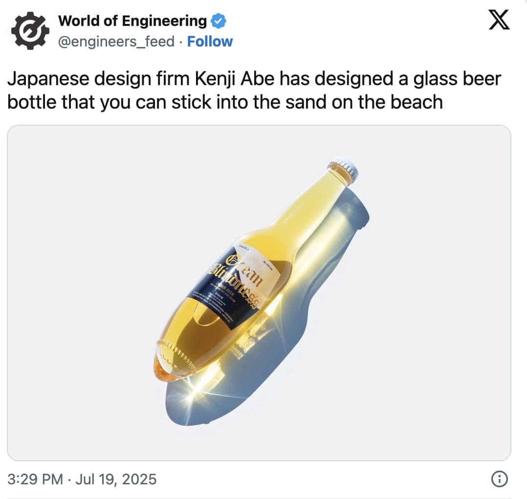 japanese beer bottle memes, beer bottle memes, design fail memes, viral product memes, beer bottle butt plud, beer bottle dildo, japanese dildo beer bottle, funny beer designs, product launch humor, accidental meme products, Kenji Abe Beer Bottle
