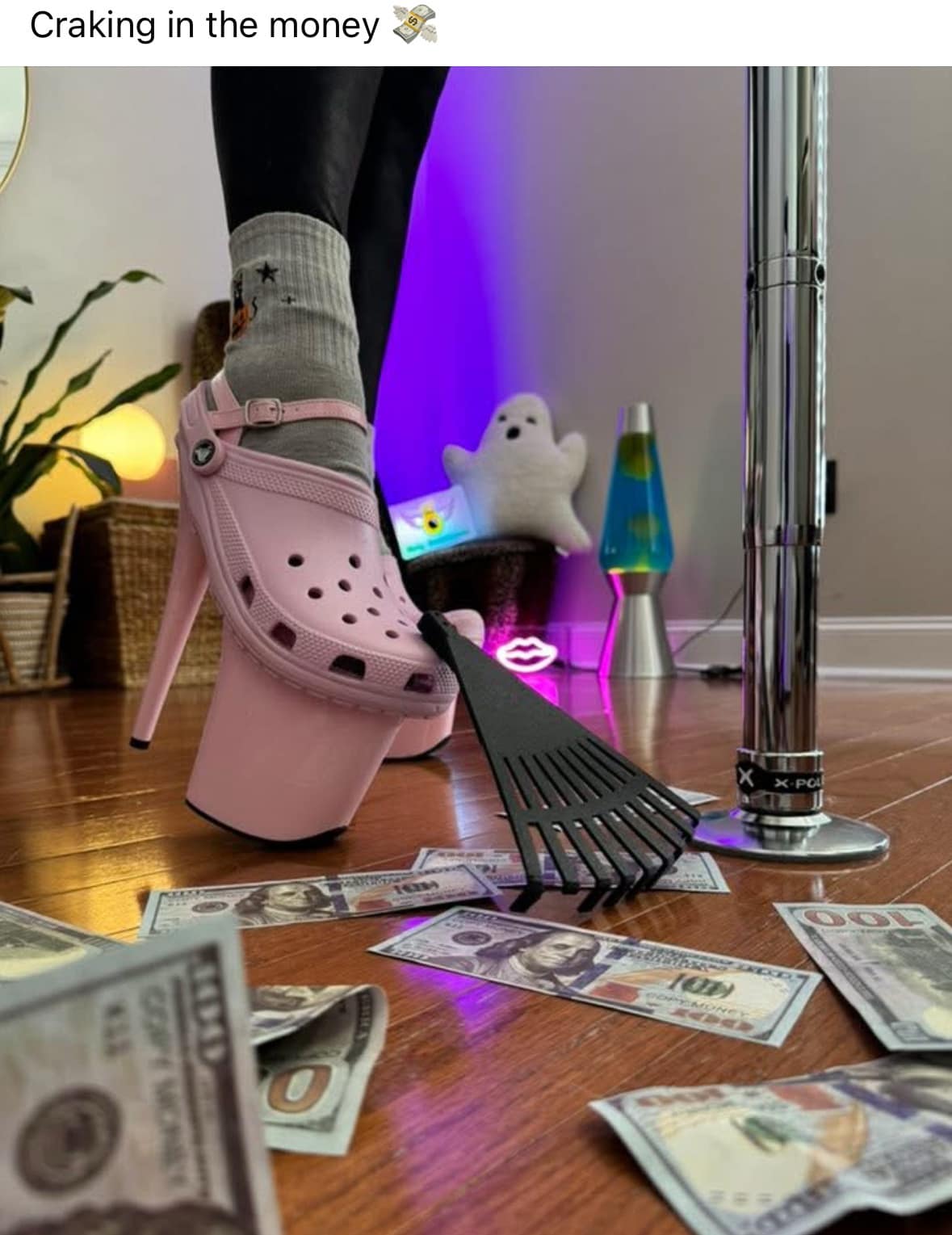 Craking in the money