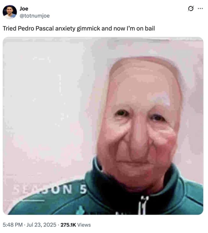 pedro pascal anxiety memes, hot girl anxiety memes, pedro pascal memes, anxiety memes, celebrity anxiety memes, social anxiety meme, Pedro Pascal press tour, Pedro Pascal Fantastic Four, Vanessa Kirby memes, standing on business memes, celebrity behavior memes, hot girl anxiety trend