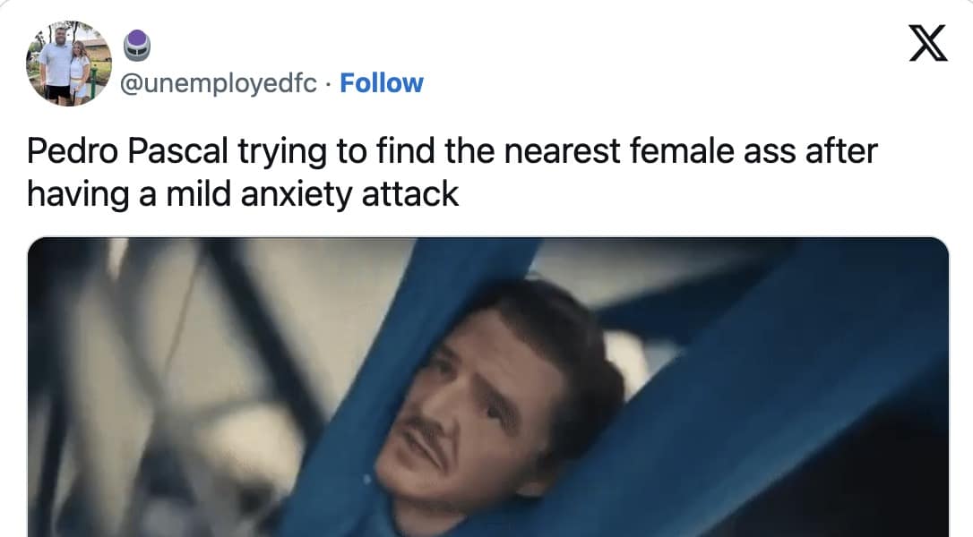 pedro pascal anxiety memes, hot girl anxiety memes, pedro pascal memes, anxiety memes, celebrity anxiety memes, social anxiety meme, Pedro Pascal press tour, Pedro Pascal Fantastic Four, Vanessa Kirby memes, standing on business memes, celebrity behavior memes, hot girl anxiety trend