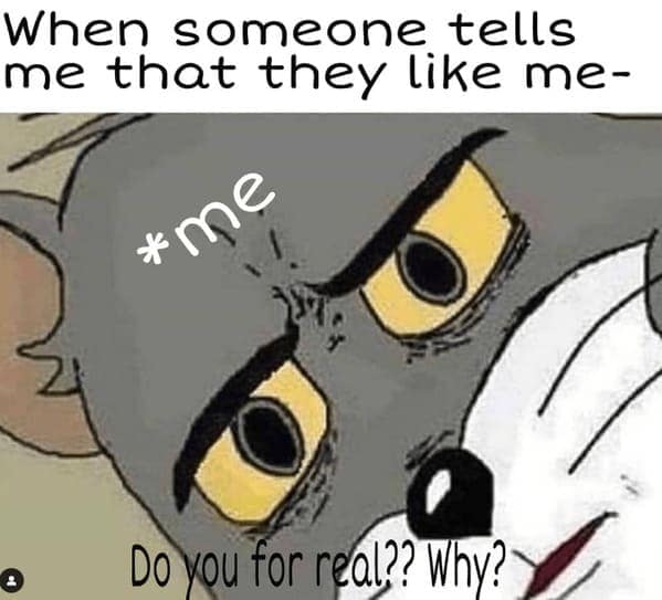 Tom from Tom & Jerry with a skeptical stare, captioned “Do you for real?? Why?”