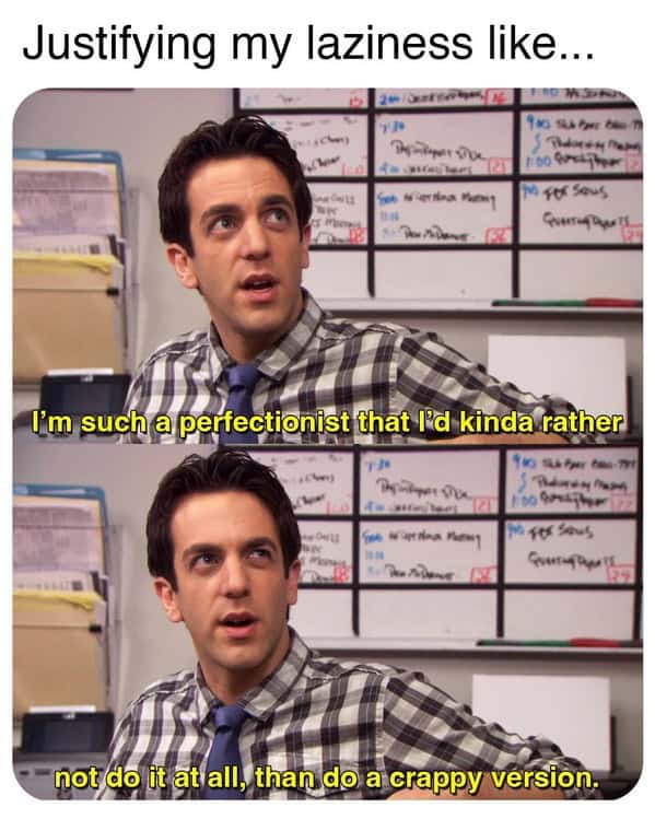 Ryan Howard saying he’s a perfectionist as a way to justify laziness