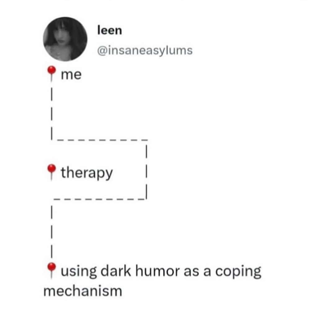 therapy memes, funny tweets about therapy, self-care memes, coping memes, group chat memes, funny tweets, therapy jokes, mental health jokes, trending memes, relatable memes, oversharing memes, therapist jokes, medication memes, viral posts, emotional health, therapy session memes, meme gallery, brain memes, stress memes