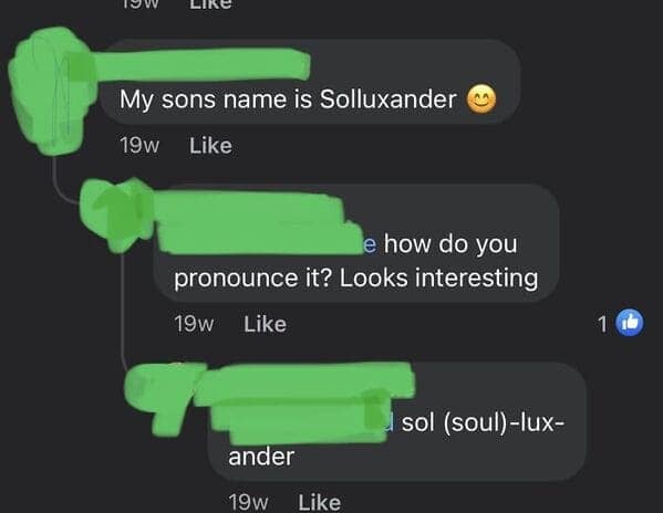 My sons name is Solluxander