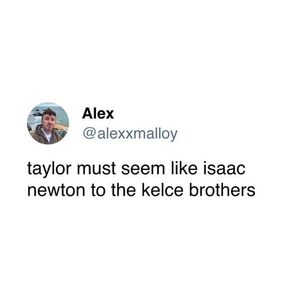 Snarky tweet comparing the pop star’s brain to Isaac Newton in Taylor Swift new album memes