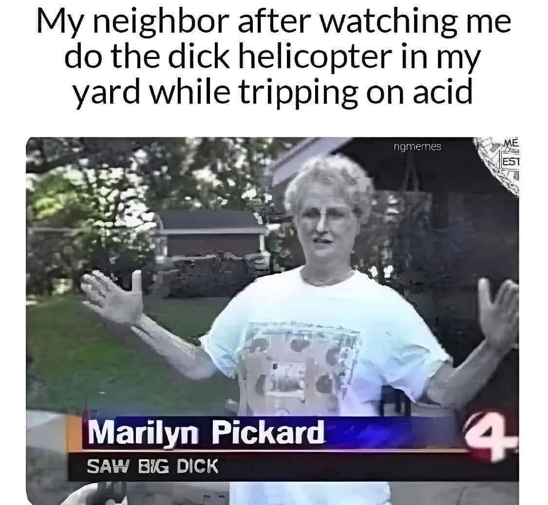 Elderly woman interviewed after watching wild behavior