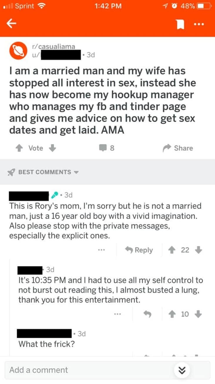 A Reddit user's mom exposes his elaborate fantasy story, a hilarious example of liars getting caught.