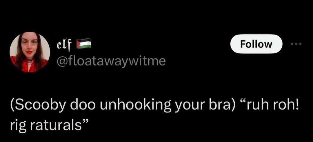 A classic meme tweet with a very cursed and funny joke about Scooby-Doo.