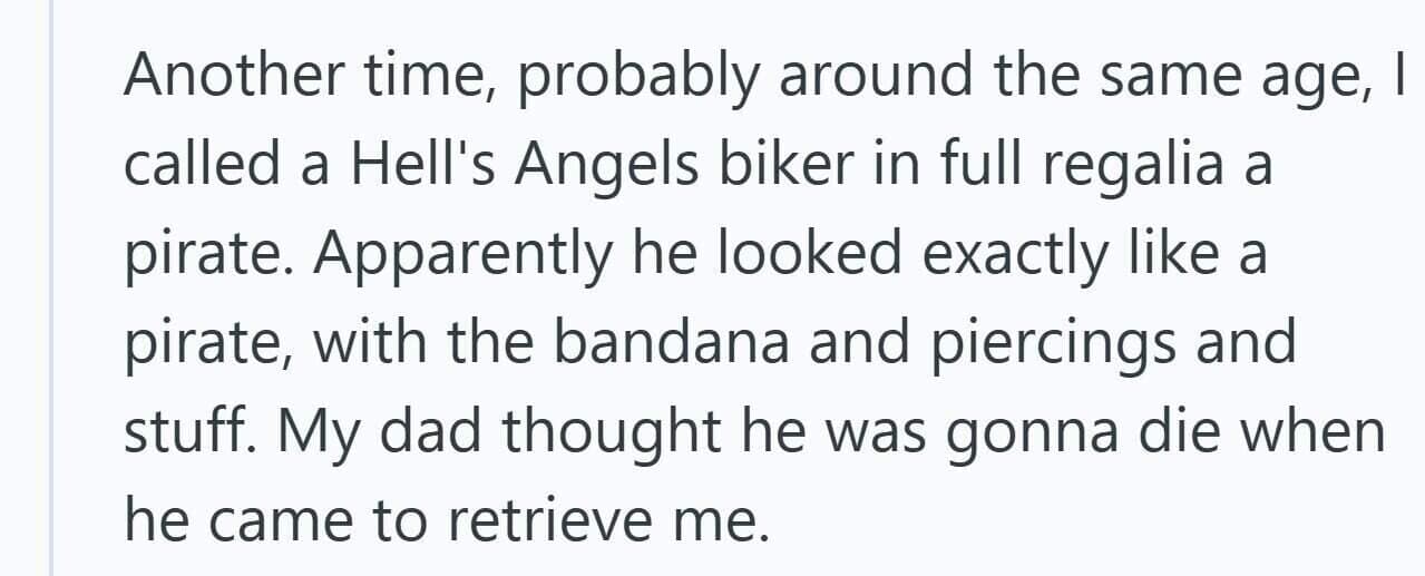 Parent’s memory of a church meeting where a small child runs to the front and lifts her dress mid-prayer.