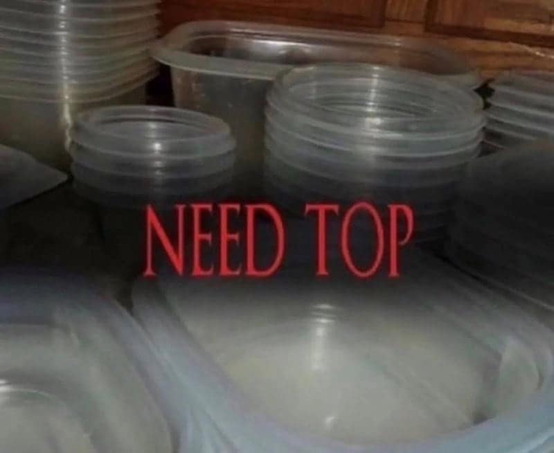 A person dancing in a bathroom, a weirdly relatable and absurd meme about single-stall restroom privacy.