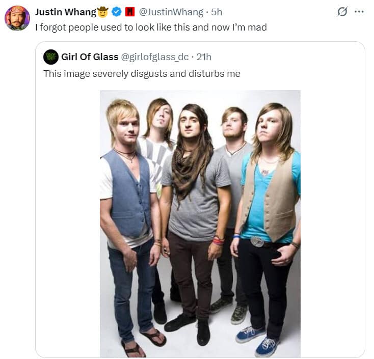 A spooky vintage meme with a creepy face and a caption about a toilet that says "more" in the dark.