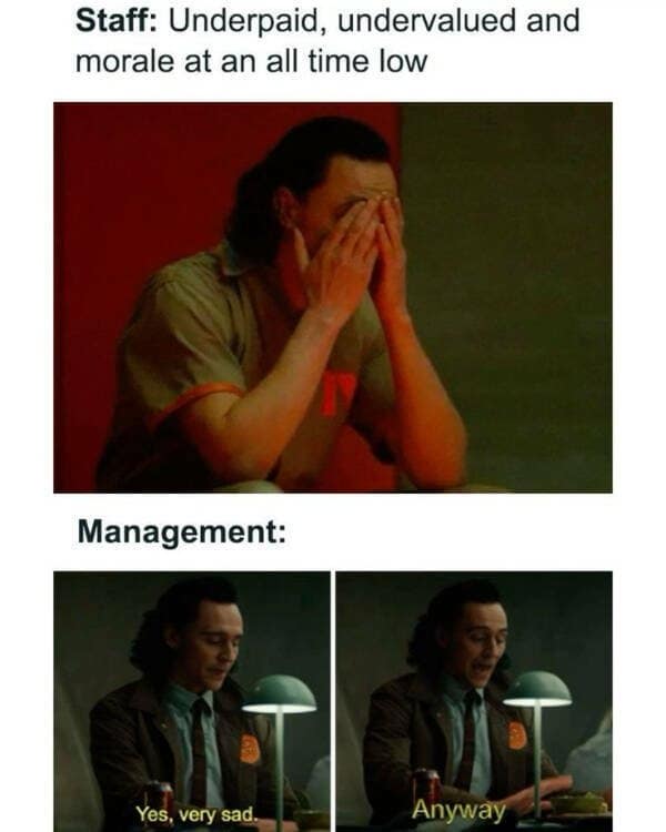 A wholesome vintage meme of Kermit the Frog in bed, too excited about tomorrow to be able to sleep.