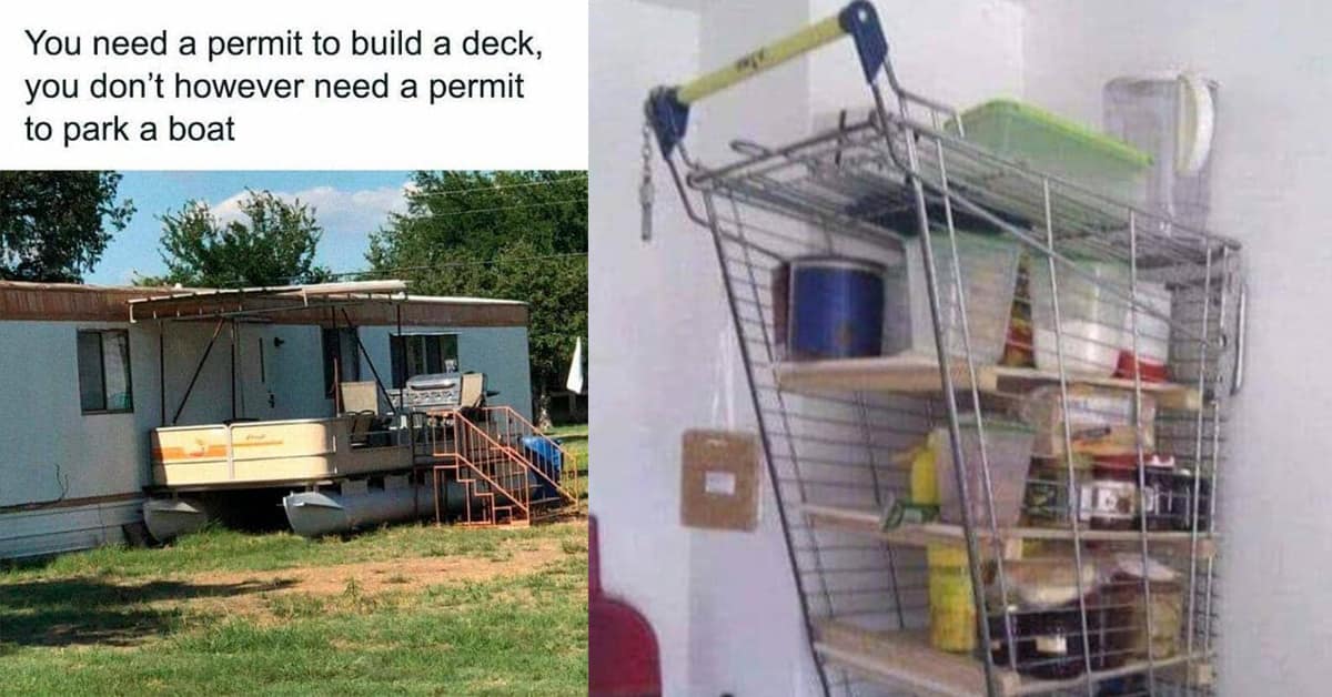 A gallery of the funniest and most brilliant examples of redneck ingenuity and redneck innovation.