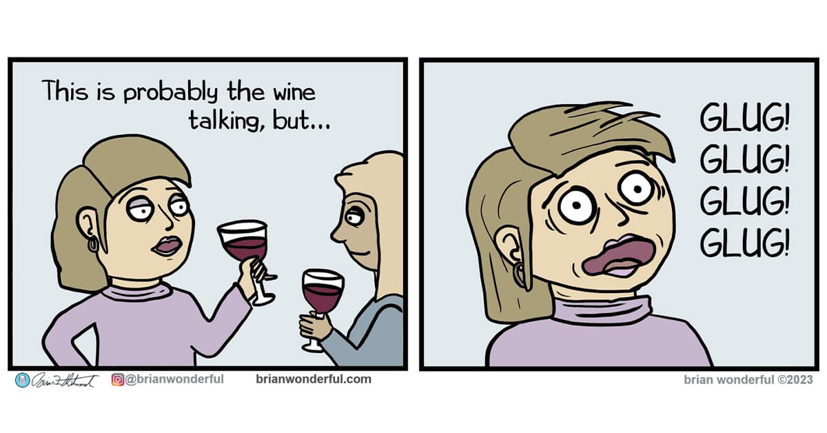A gallery of the best relatable comics from artist Brian Wonderful, featuring hilarious and clever observations about modern life.