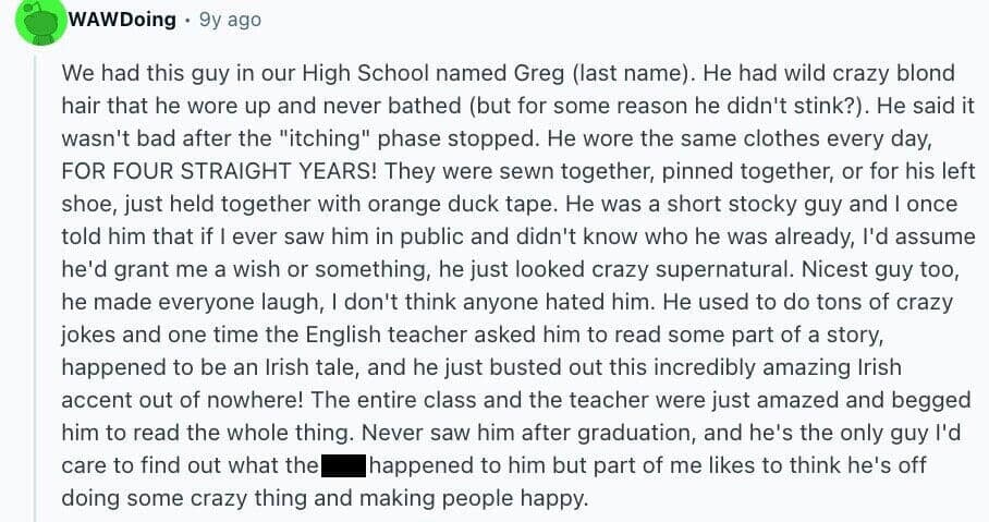 Disturbing Reddit comment about one of the weirdest people: a middle schooler who painted bathroom walls with poop.