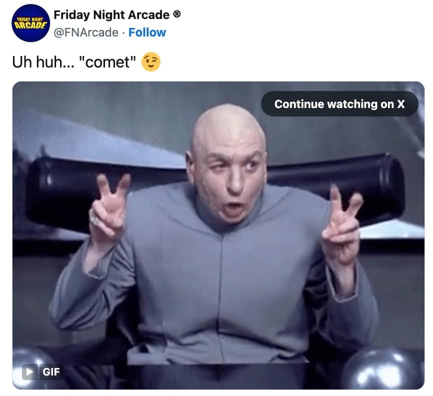 Dr. Evil 3I ATLAS meme using air quotes to mock the comet classification