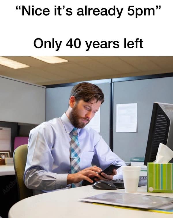 A funny work meme showing the extreme level of professionalism maintained when a coworker is mad at you.