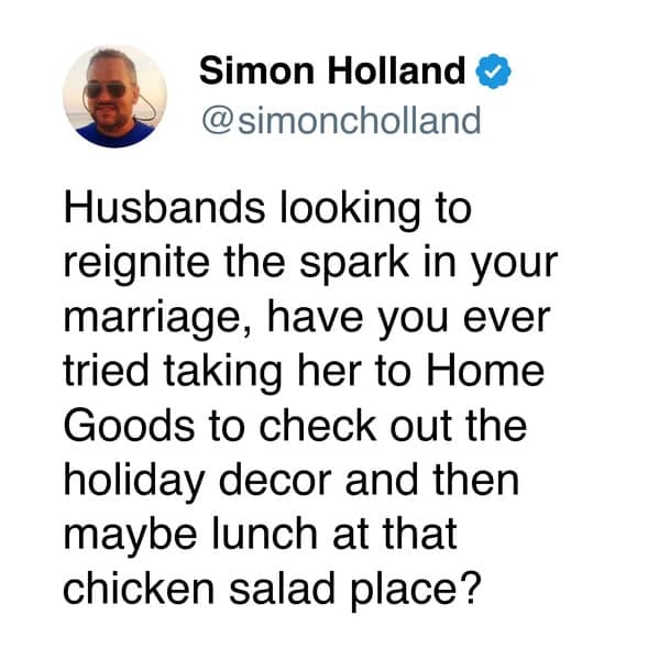 A marriage meme text exchange where a wife asks for a "favour" and the husband immediately says "No."