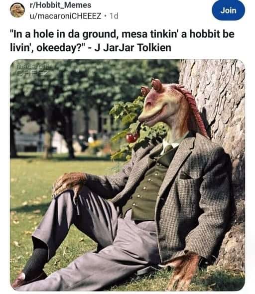 A sci-fi meme and viral tweet joking that the phrase "I have no idea what I'm doing" is the universal language of the entire galaxy.