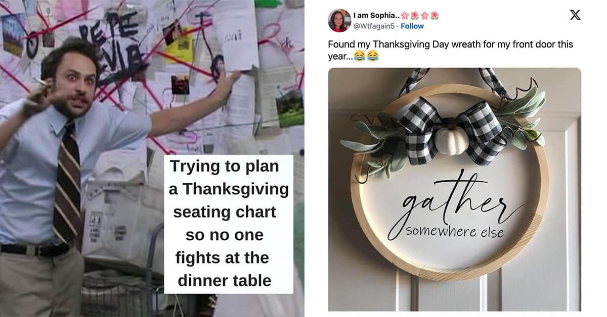 A collection of the best Thanksgiving meme 2025 content trending this Wednesday.