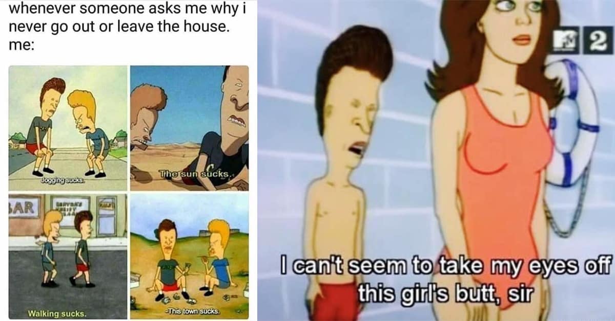 Compilation of the funniest beavis and butthead meme images and beavis meme classics.