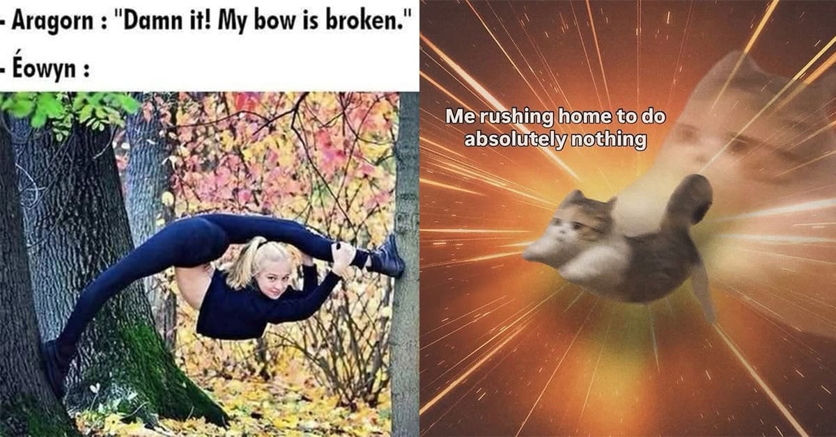 Collection of classic meme images and viral tweet compilations featuring Frog and Toad and Gandalf cursor jokes