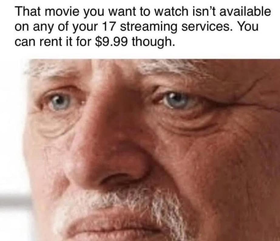 A funny pic comparing movie haircuts to reality.
