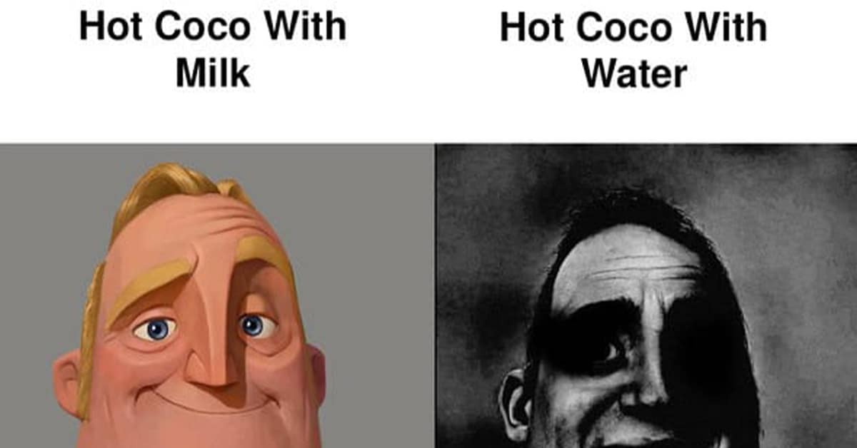 Collection of hot chocolate meme images and a meme about hot chocolate featuring The Santa Clause