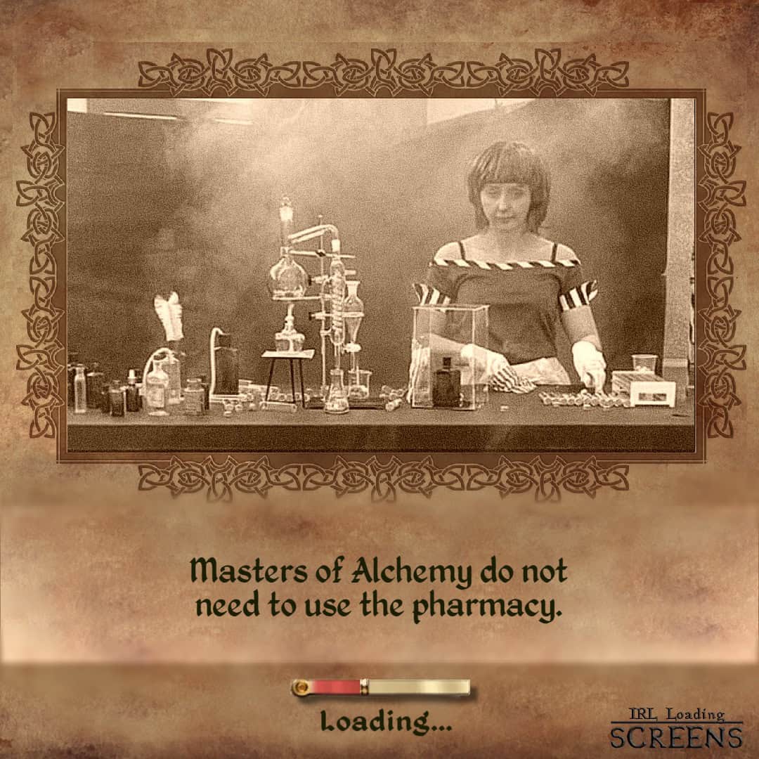 A real life loading screen showing Taylor Swift in a forest with a leprechaun about St Patrick's Day damage.