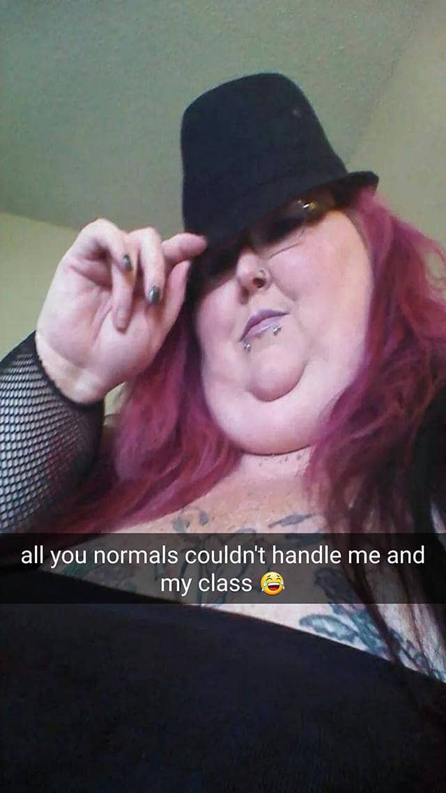 Person tipping fedora claiming normals cannot handle their class funny cringe photos