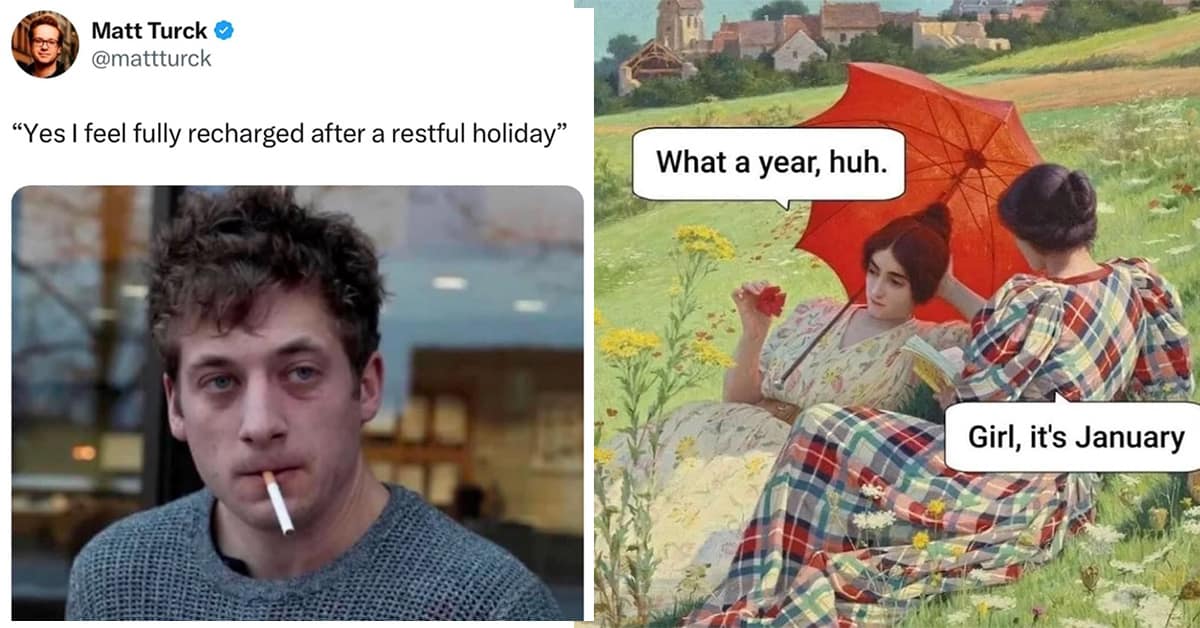 Collection of funny January meme images and memes about January compilations featuring broke birthdays and gym owners