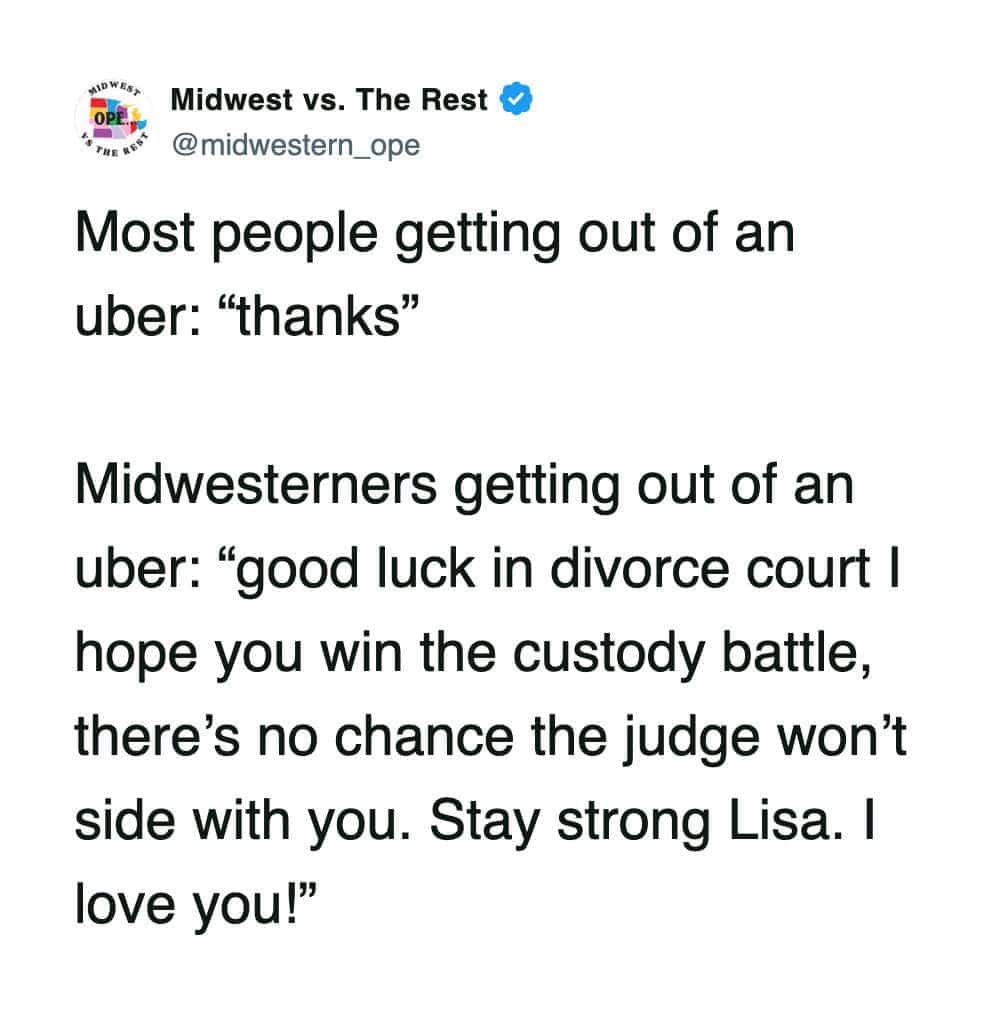Map and tweet arguing Buffalo and Pittsburgh are culturally Midwestern.