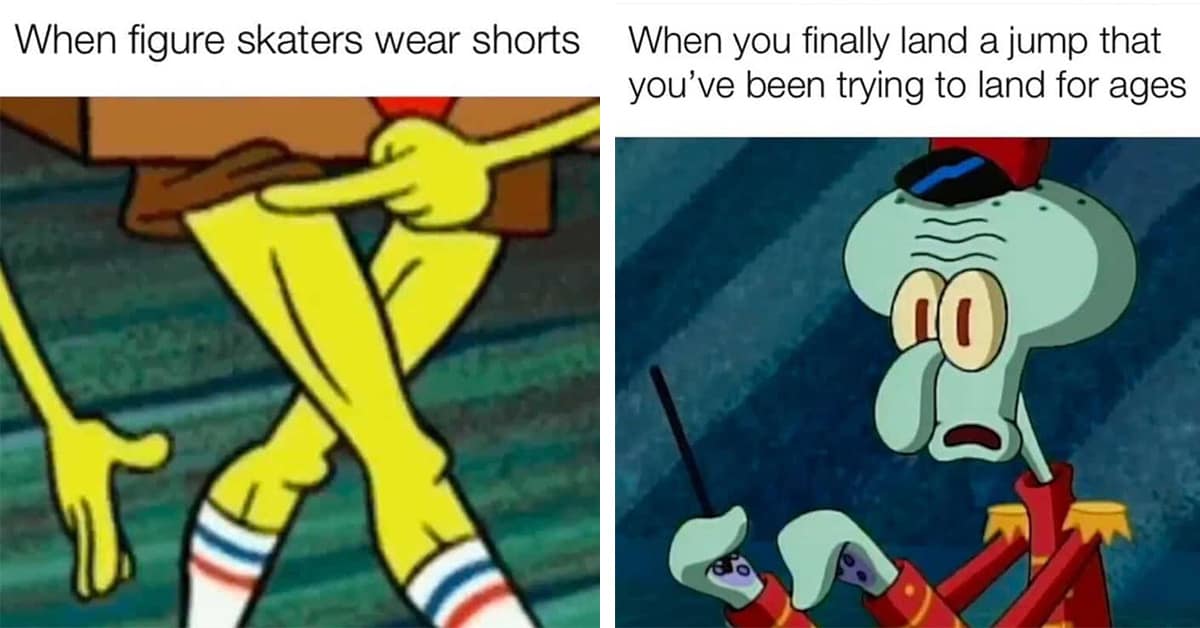 Compilation of the best figure skating memes including the Men vs Ladies event, Hanyu's Pooh Rain, and Betty White skating.