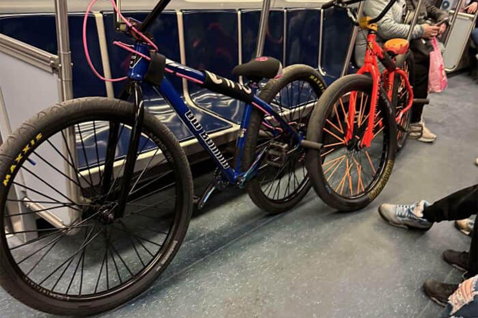 An unhinged visual diary of the most disrespectful behaviors encountered during a daily commute, ranging from a woman shaving her legs on a subway bench to a literal pile of shrimp shells left on a train floor and a toddler standing on a seat tray.