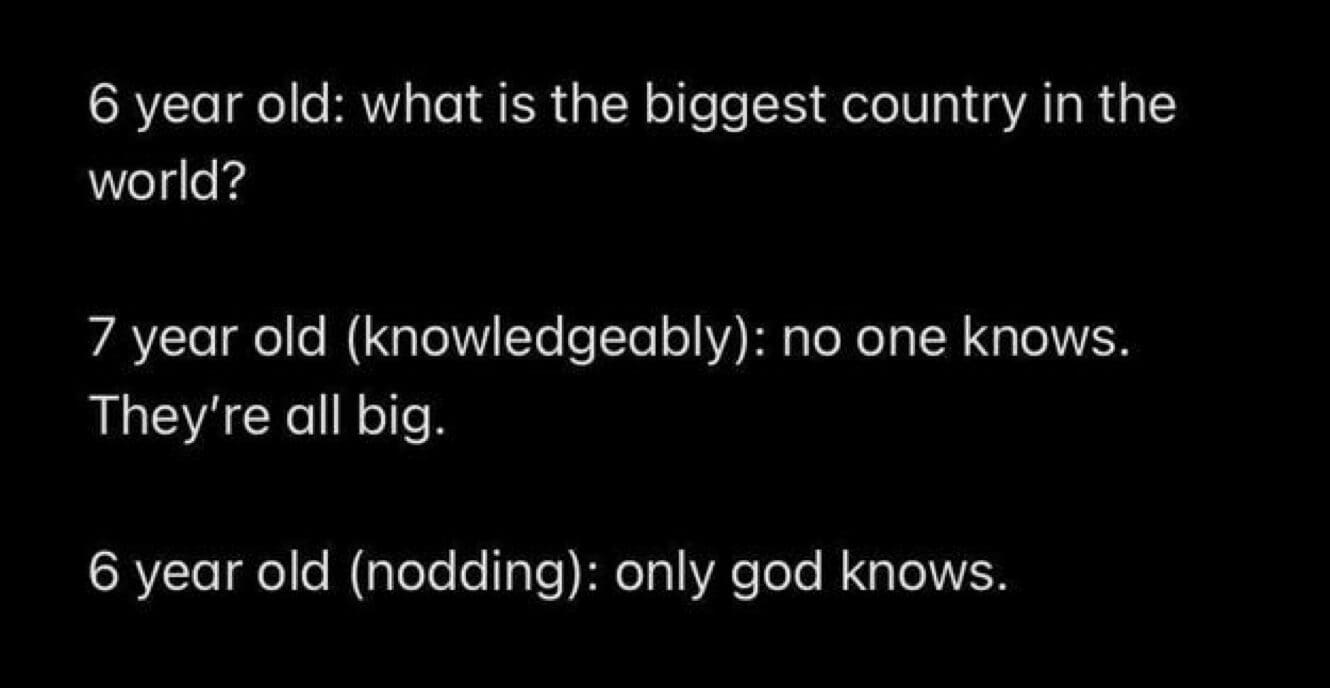 Tumblr post capturing the dark intensity of funny things kids say, where a tour guide recalls a young girl asking if they have ever killed anyone and if the bodies are hidden inside the walls.
