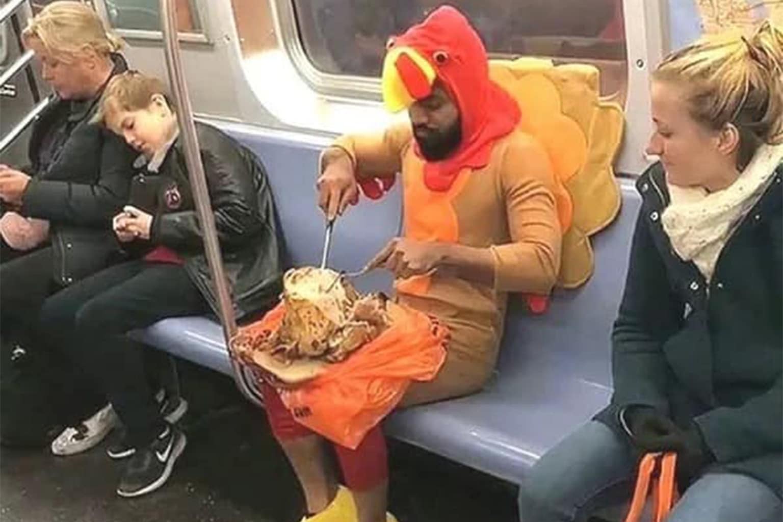 This complete meme dump of funny memes content perfectly captures the absurdity of modern life, from the "Black Friday" pigtails family roast and the chaotic sight of a man carving a turkey on a subway train to the anatomically impossible SHEIN pregnancy ad.