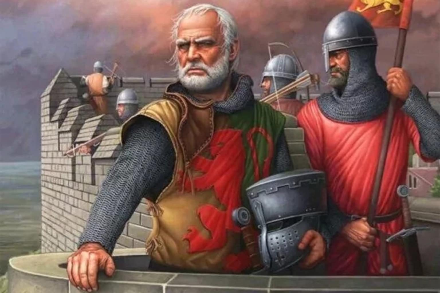 A comprehensive classic memes gallery capturing the friction of modern life, featuring a tweet claiming Jack Black is the god Dionysus, a grocery store kiosk failing to find "LET US" lettuce, and a group of medieval knights guarding a suburban driveway against strangers turning around.