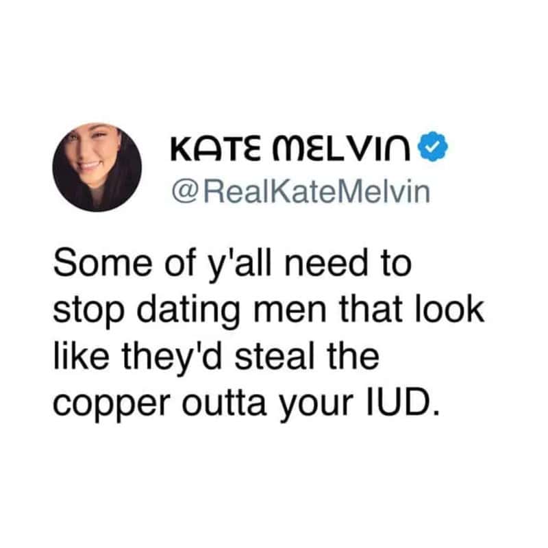 Blunt tweet warning people to stop dating men who look like copper thieves