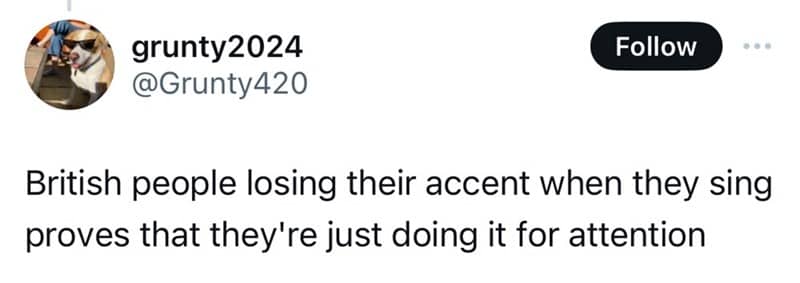 A funny take on the real reason British people have accents.