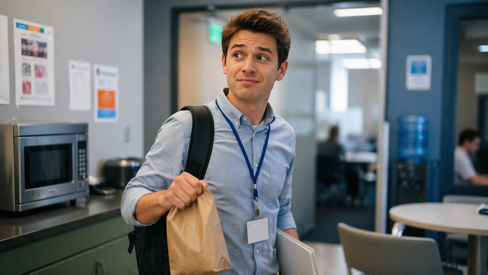 A gallery of funny reasons people quit their job highlighting workplace absurdity, featuring an employer who installed a coin-operated microwave, a server sent home because their shirt wasn't "black enough," and a cold caller quitting after being told to solicit a donation from a fresh widow.