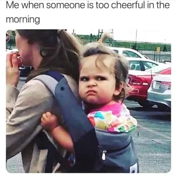 A dark still of Ben Affleck looking incredibly weary, tired, and "done" with the world during an interview. The text above him simply says "When you realize the weekend's over," cementing it as a top-tier grumpy meme.