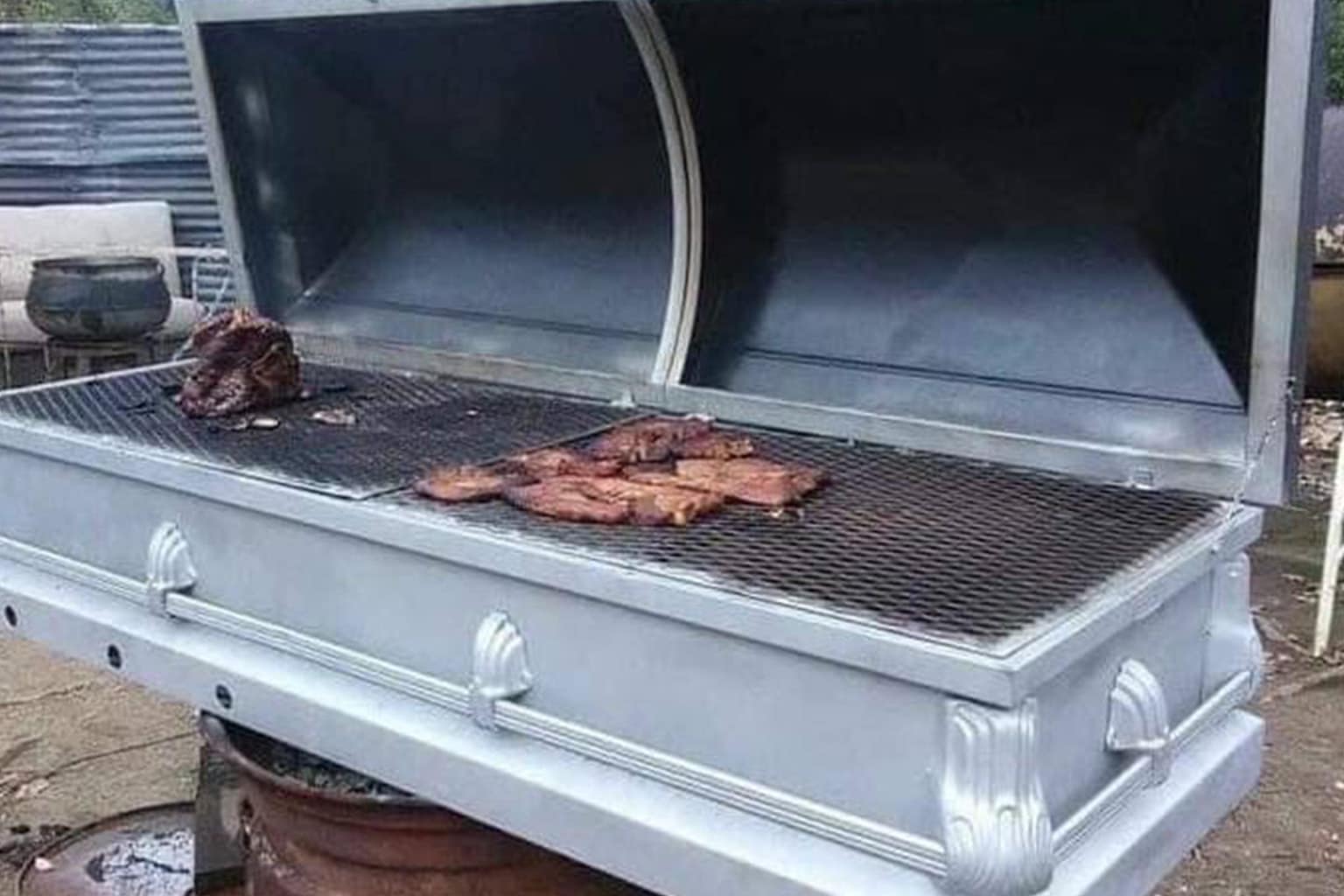 A comprehensive meme dump gallery representing 2026 internet culture, featuring the wide-eyed Anxiety Burger, the legendary Carlisle stackable restaurant cup, and a cursed Will Smith Shrek spare tire cover.