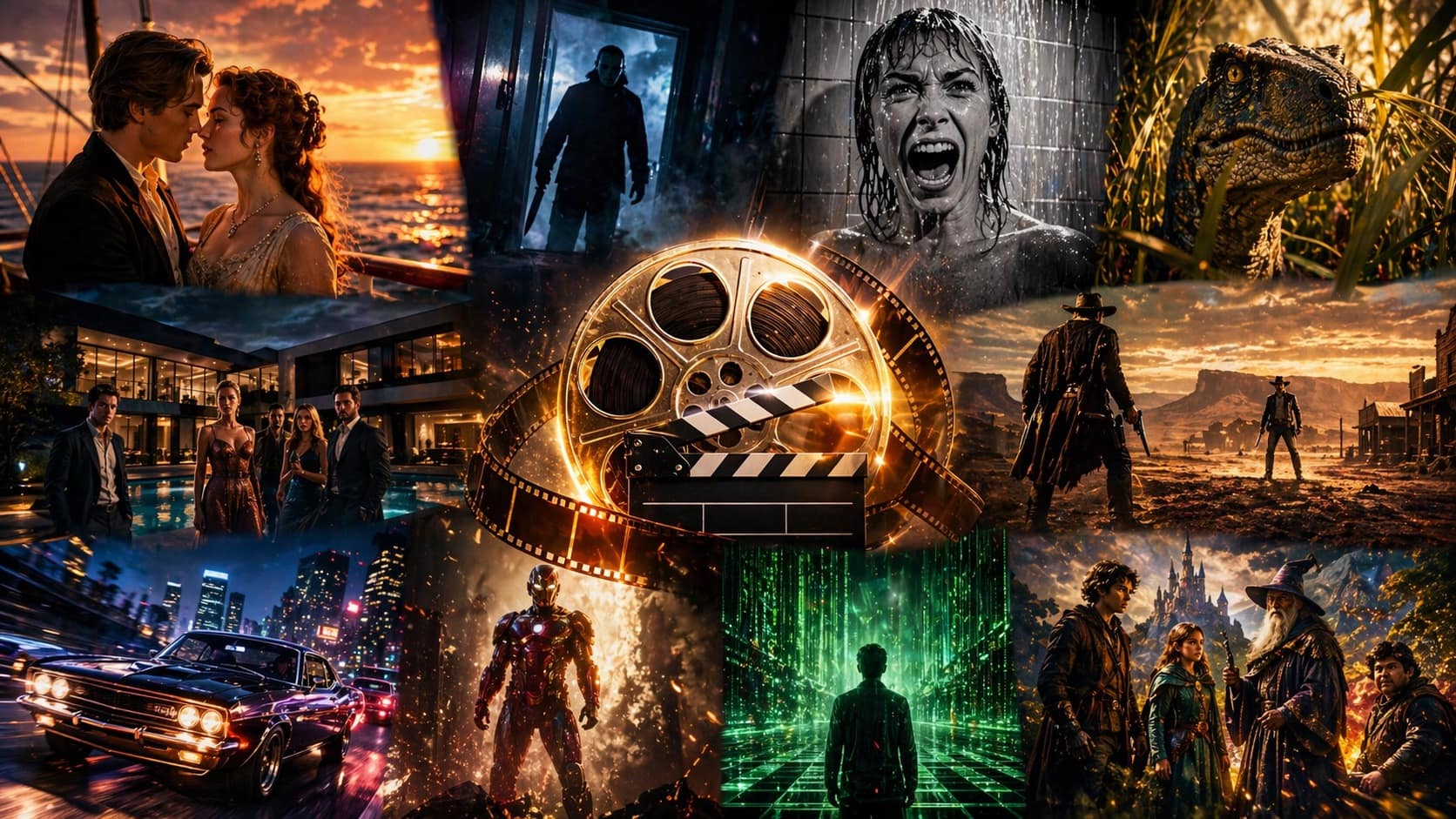 A random movie facts collection documenting the chaotic secrets behind cinema history, featuring the revelation that Psycho's stabbing sound came from a casaba melon, the Matrix digital code is actually a series of scanned sushi recipes, and Tony Todd earned a $23,000 bonus for getting stung by real bees in Candyman.