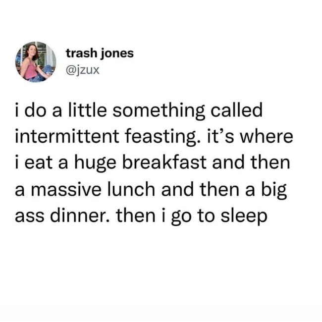 Sophie Hall reinterprets Charles Dickens’ classic literary quote into a tragic food meme detailing the supreme joy of dipping bread into a hot bowl of soup, contrasted with the immediate sorrow of being stuck with just liquid.